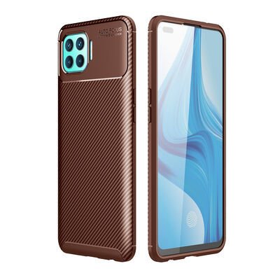 Oppo Reno 4 Lite Kılıf Patinda Negro Silikon Kapak