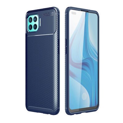 Oppo Reno 4 Lite Kılıf Patinda Negro Silikon Kapak