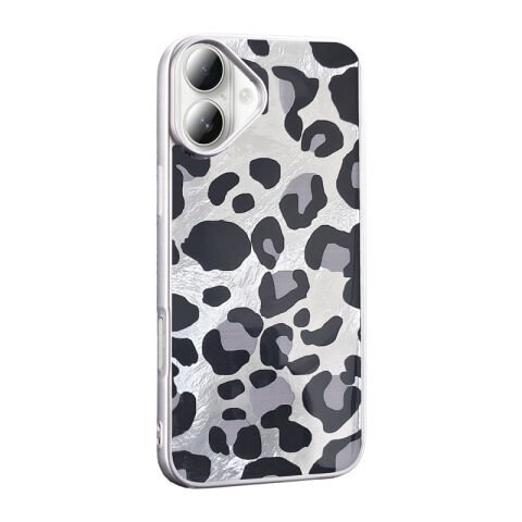 Apple iPhone 16 Plus Kılıf Desenli Patinda Mep Kapak