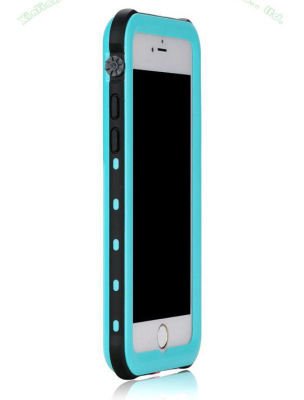 Apple iPhone 8 Plus Kılıf 1-1 Su Geçirmez Kılıf Siyah
