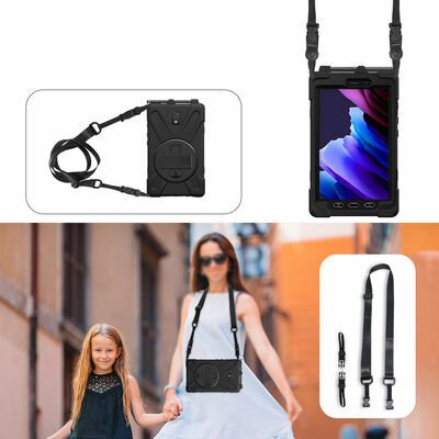 Galaxy Tab Active 3 T577 Patinda Defender Tablet Silikon