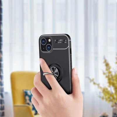Apple iPhone 13 Mini Kılıf Patinda Ravel Silikon Kapak