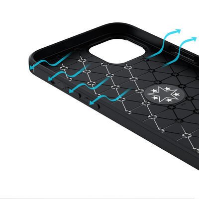 Apple iPhone 13 Mini Kılıf Patinda Ravel Silikon Kapak