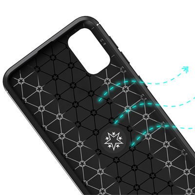 Galaxy A71 Kılıf Patinda Ravel Silikon Kapak