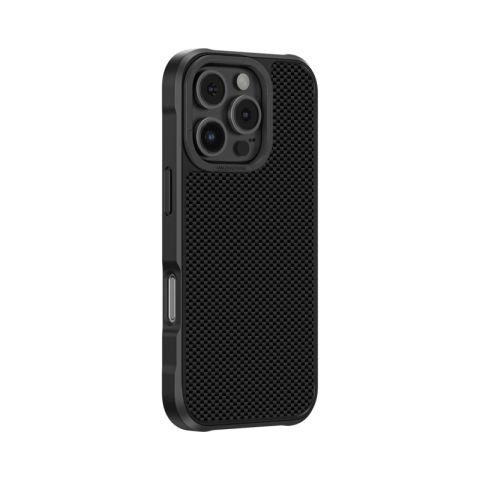 Apple iPhone 16 Pro Max Kılıf Magsafe Şarj Özellikli 600D Aramid Fiber Amazingthing Titan Max Serisi Kapak