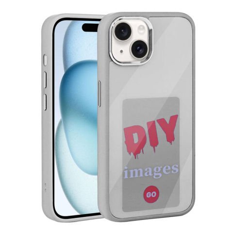 Apple iPhone 14 Kılıf Ekranı Yansıtan Patinda Akıllı NFC Kapak