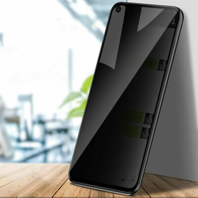 Galaxy A21 Patinda New 5D Privacy Temperli Ekran Koruyucu