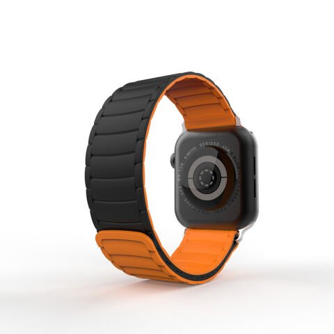 Apple Watch 10 46mm Patinda KRD-122 Silikon Kordon Strap Kayış
