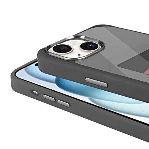 Apple iPhone 14 Kılıf Ekranı Yansıtan Patinda Akıllı NFC Kapak