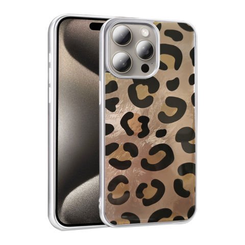 Apple iPhone 15 Pro Max Kılıf Desenli Patinda Mep Kapak