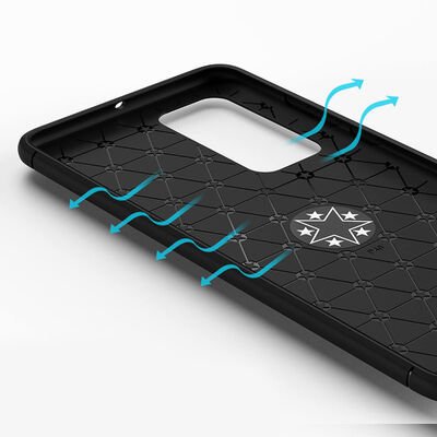 Huawei P40 Kılıf Patinda Ravel Silikon Kapak