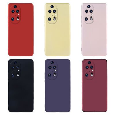 Huawei P50 Pro Kılıf Patinda Premier Silikon Kapak