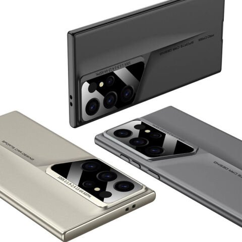 Galaxy S24 Ultra Kılıf Ultra İnce Kamera Korumalı Sert Rubber Patinda Procase Kapak