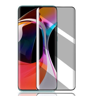 Oppo Reno 2Z Patinda New 5D Privacy Temperli Ekran Koruyucu