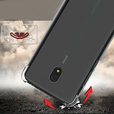 Xiaomi Redmi 8A Kılıf Patinda Nitro Anti Shock Silikon
