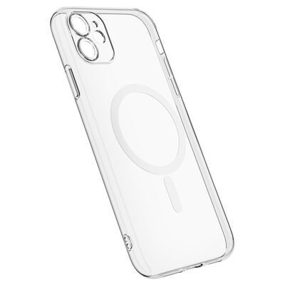 Apple iPhone 11 Kılıf Kamera Korumalı Magsafe Sert PC Patinda Porto Kapak