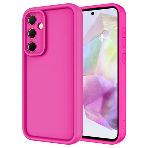 Galaxy A35 Kılıf Kamera Korumalı Patinda Ananas Kapak