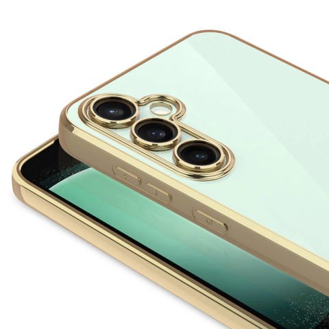 Galaxy A35 Kılıf Kamera Korumalı Logo Gösteren Patinda Omega Kapak