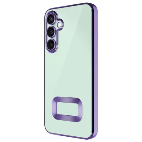 Galaxy A35 Kılıf Kamera Korumalı Logo Gösteren Patinda Omega Kapak