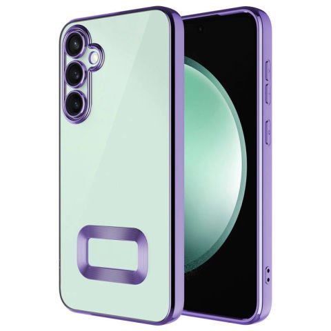 Galaxy A35 Kılıf Kamera Korumalı Logo Gösteren Patinda Omega Kapak