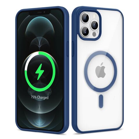 Apple iPhone 12 Pro Kılıf Magsafe Wireless Şarj Özellikli Silikon Patinda Ege Kapak