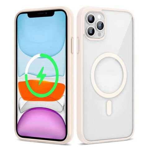 Apple iPhone 12 Pro Kılıf Magsafe Wireless Şarj Özellikli Silikon Patinda Ege Kapak