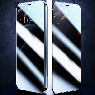 Apple iPhone 16E Patinda Rika Premium Privacy Temperli Cam Ekran Koruyucu