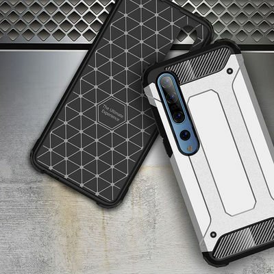 Xiaomi Mi 10 Kılıf Patinda Crash Silikon Kapak
