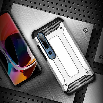 Xiaomi Mi 10 Kılıf Patinda Crash Silikon Kapak