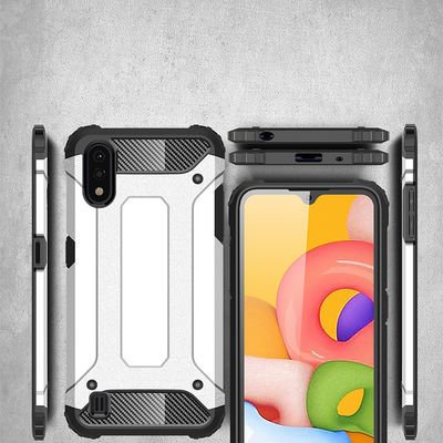 Galaxy A01 Kılıf Patinda Crash Silikon Kapak
