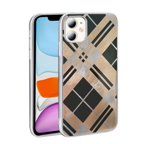 Apple iPhone 11 Kılıf Desenli Patinda Mep Kapak