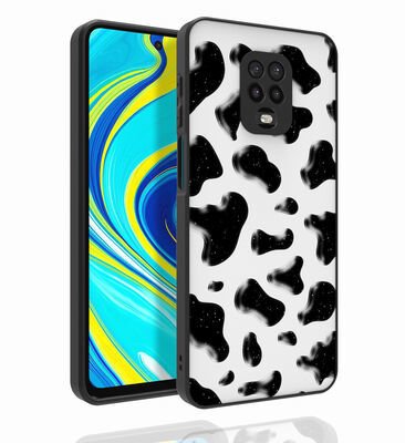 Xiaomi Redmi Note 9 Pro Kılıf Desenli Kamera Korumalı Parlak Patinda Nora Kapak