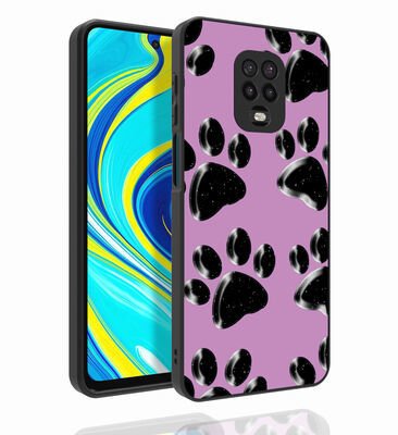 Xiaomi Redmi Note 9 Pro Kılıf Desenli Kamera Korumalı Parlak Patinda Nora Kapak