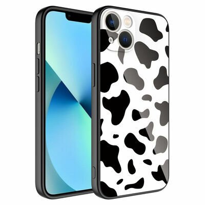 Apple iPhone 13 Kılıf Kamera Korumalı Desenli Sert Silikon Patinda Epoksi Kapak
