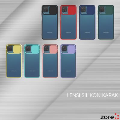 Galaxy A12 Kılıf Patinda Lensi Kapak