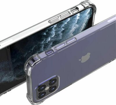 Apple iPhone 12 Pro Kılıf Patinda Nitro Anti Shock Silikon