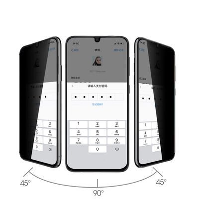 Oppo A5 2020 Patinda New 5D Privacy Temperli Ekran Koruyucu