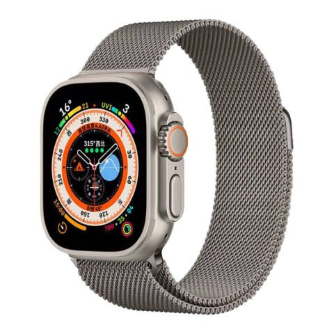 Apple Watch Ultra 49mm Patinda KRD-98 Metal Kordon