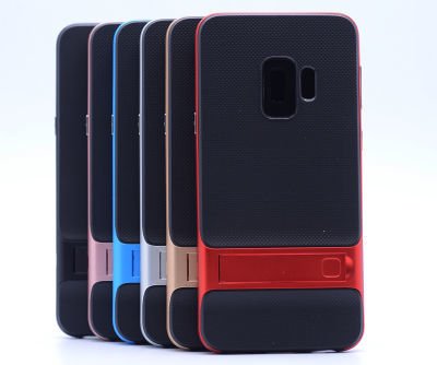 Galaxy S9 Kılıf Patinda Standlı Verus Silikon