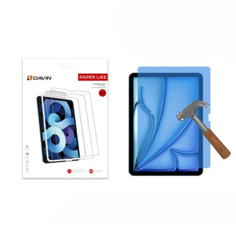 Apple iPad Air 13 2024 Kağıt Hisli Mat ???????????????Davin Paper Like Ekran Koruyucu