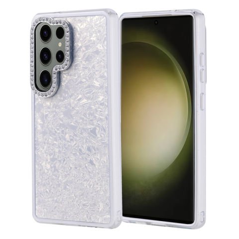 Galaxy S25 Ultra Kılıf Taşlı Tasarımlı Patinda Kapi Kapak