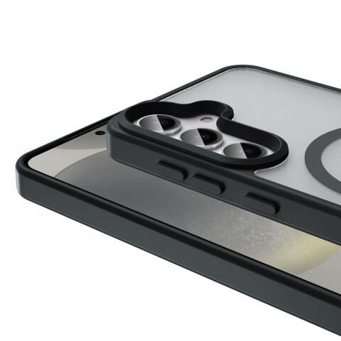 Galaxy S24 Plus Kılıf Magsafe Şarj Özellikli Mat Arka Yüzey Patinda Sio Kapak