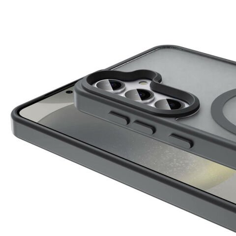 Galaxy S24 Plus Kılıf Magsafe Şarj Özellikli Mat Arka Yüzey Patinda Sio Kapak