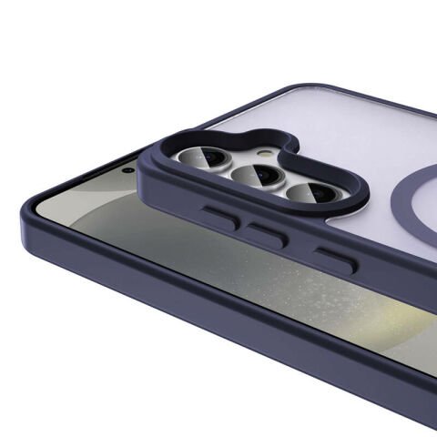 Galaxy S24 Plus Kılıf Magsafe Şarj Özellikli Mat Arka Yüzey Patinda Sio Kapak