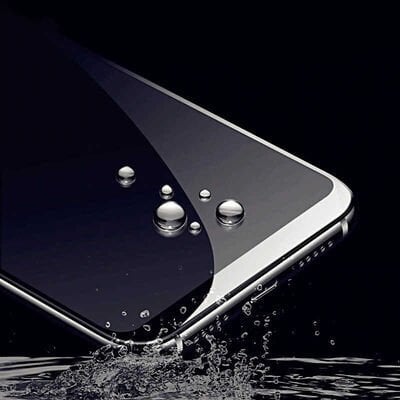 Huawei P20 Lite 2019 Patinda Kenarları Kırılmaya Dayanıklı Cam Ekran Koruyucu