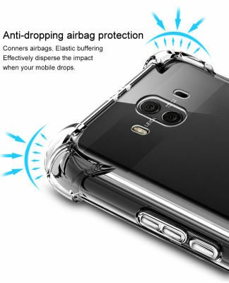 Huawei Mate 10 Pro Kılıf Patinda Nitro Anti Shock Silikon