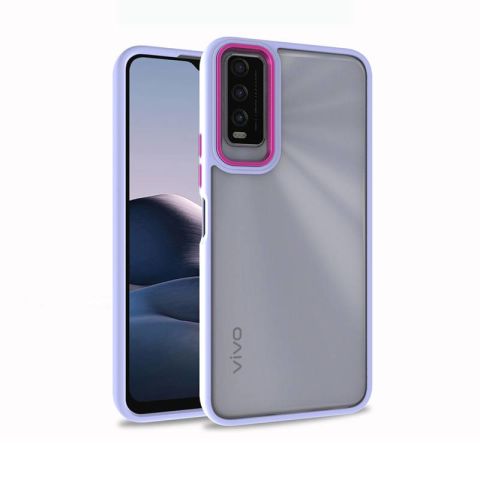 Vivo Y20 Kılıf Patinda Flora Kapak