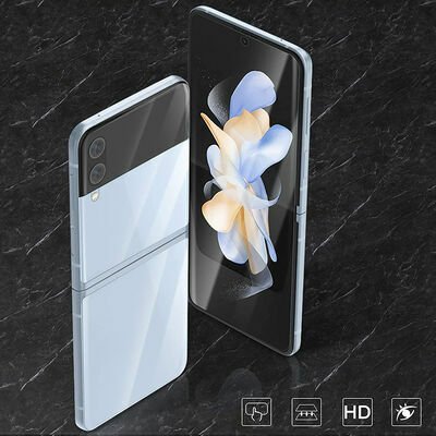 Galaxy Z Flip 4 Patinda Narr Tpu Ön Arka Body Ekran Koruyucu