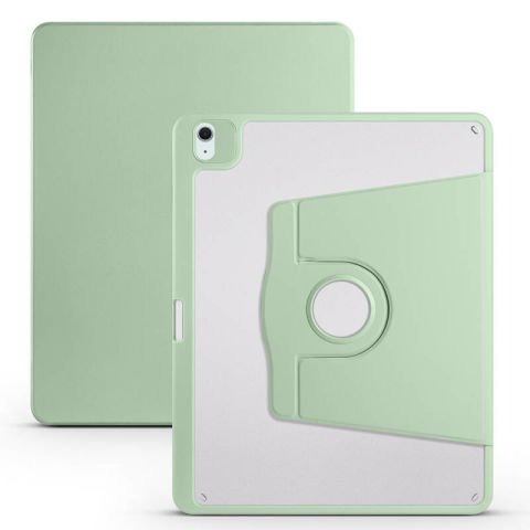Apple iPad Pro 12.9 2022 M2 Kılıf Patinda Termik Kalem Bölmeli Dönebilen Standlı Kılıf