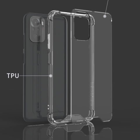 Xiaomi Redmi Note 10S Kılıf Patinda Nitro Anti Shock Silikon